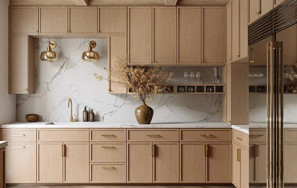 Petit Oak Example Kitchen