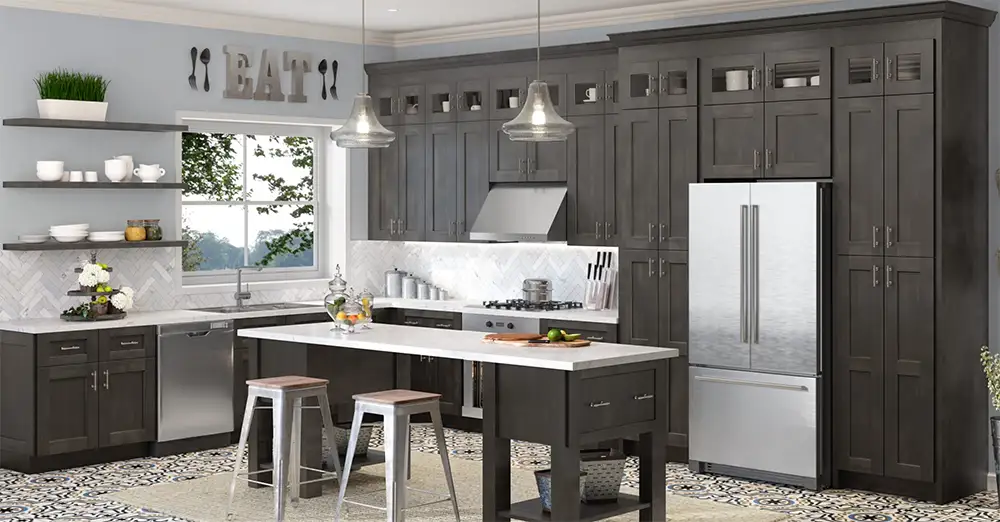 Shaker Cinder Example Kitchen