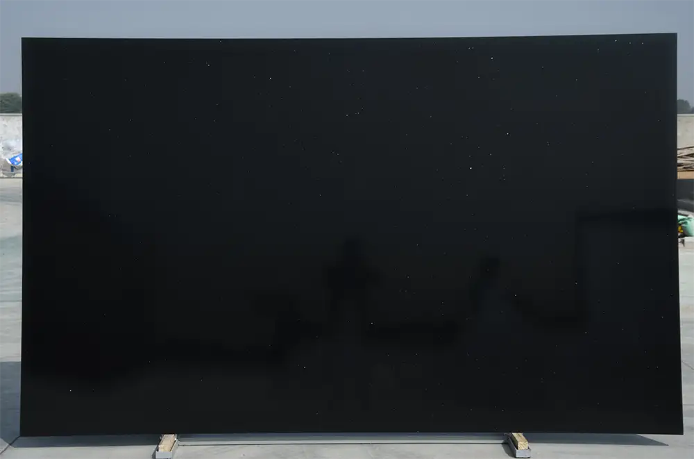 Shimmer Black Quartz Example