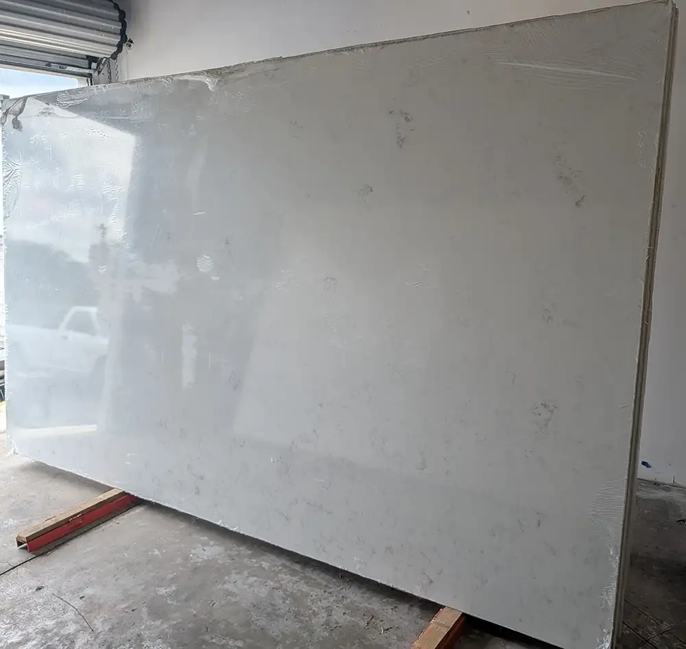 Carrara White Quartz Example