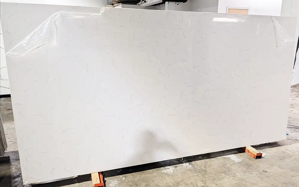 Peach White Quartz Example
