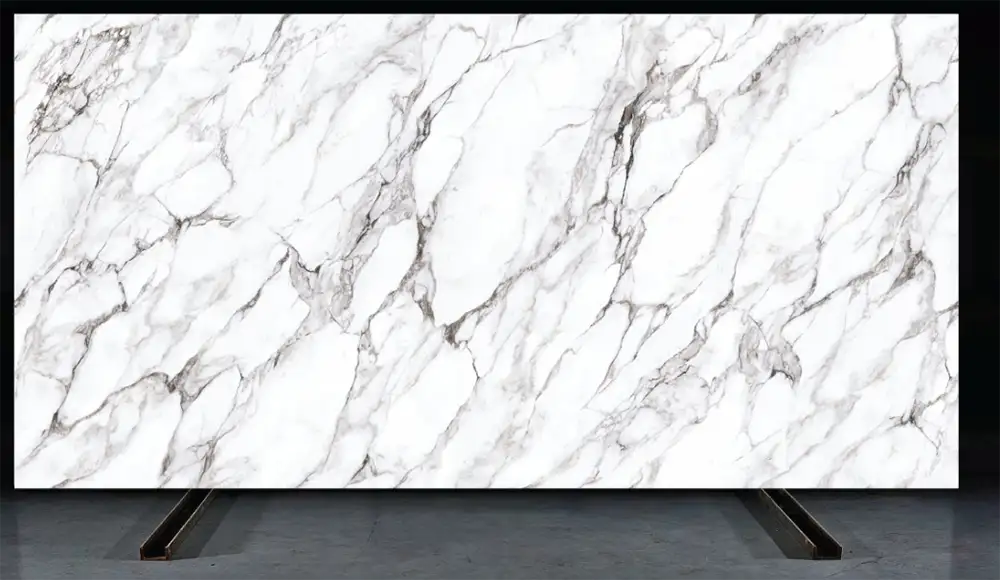 Calacatta Auriga Printed Quartz Example