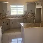 Woodex: Grey Shaker Kitchen Cabinets